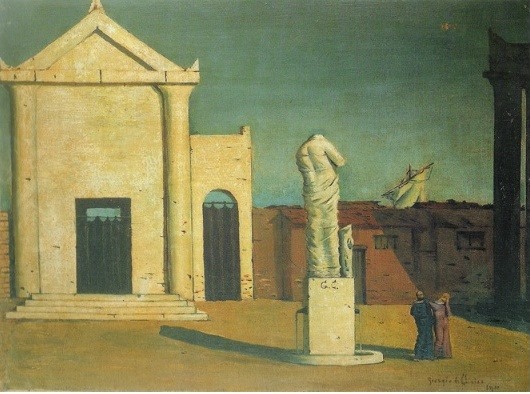 L'enigma d'un pomeriggio d'autunno, Giorgio De Chirico, 1910