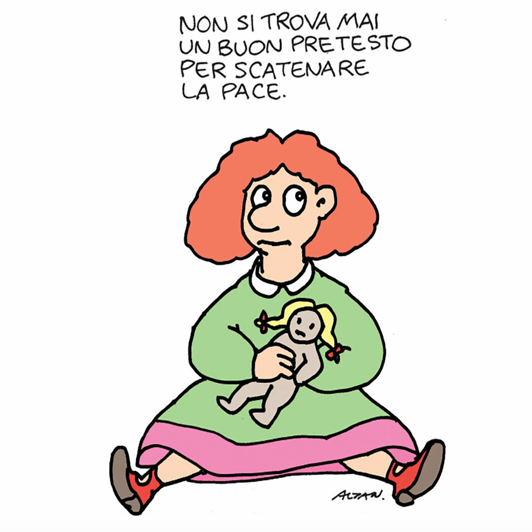 ALTAN: "non si trova mai un buon pretesto per scatenare la pace."